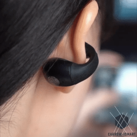 Bone Conduction Ear Clip Bluetooth Wireless Earphone